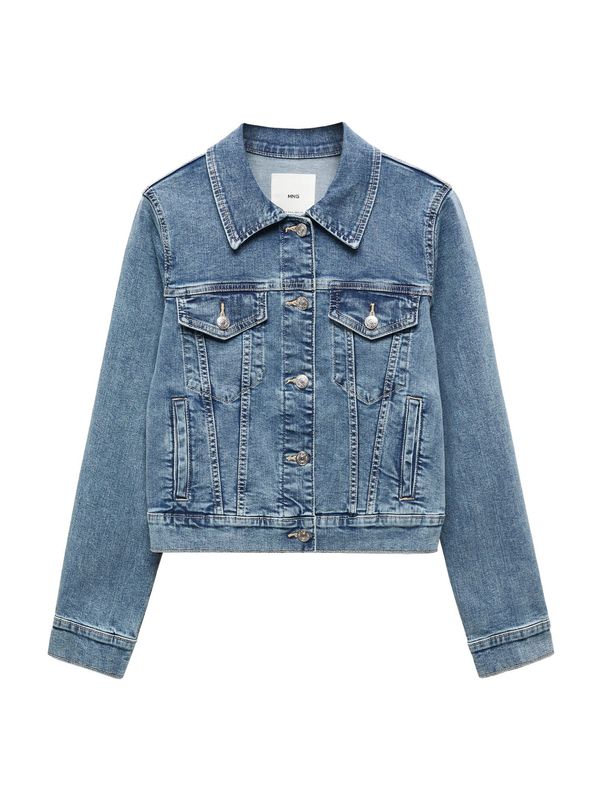 MANGO MANGO Преходно яке 'VICKY'  син деним