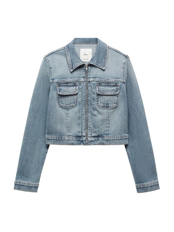 MANGO MANGO Преходно яке 'Violeta'  синьо