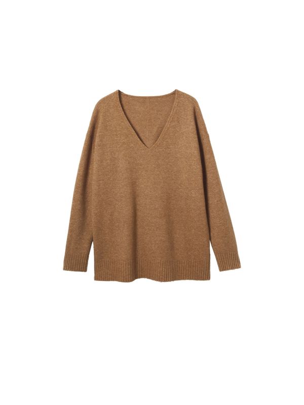 MANGO MANGO Пуловер 'Canadav'  карамел