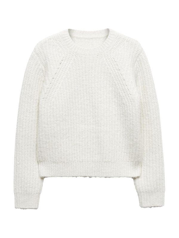 MANGO MANGO Пуловер 'Chapo'  яйчена черупка