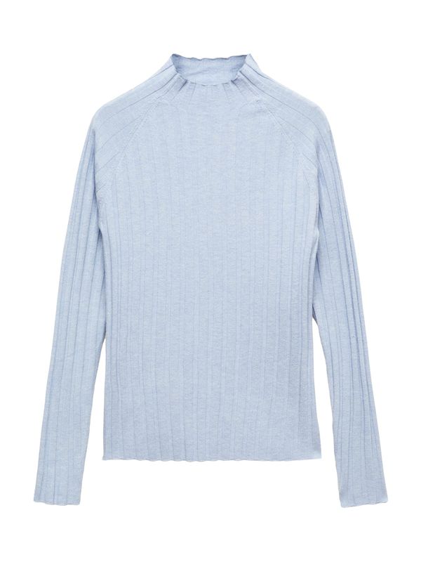 MANGO MANGO Пуловер 'FLURRIES'  светлосиньо