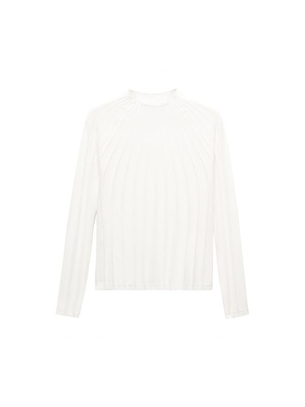 MANGO MANGO Пуловер 'FLURRY'  бяло