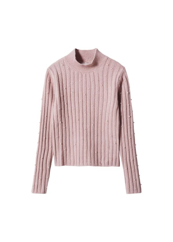 MANGO MANGO Пуловер 'Galaxy'  светлорозово