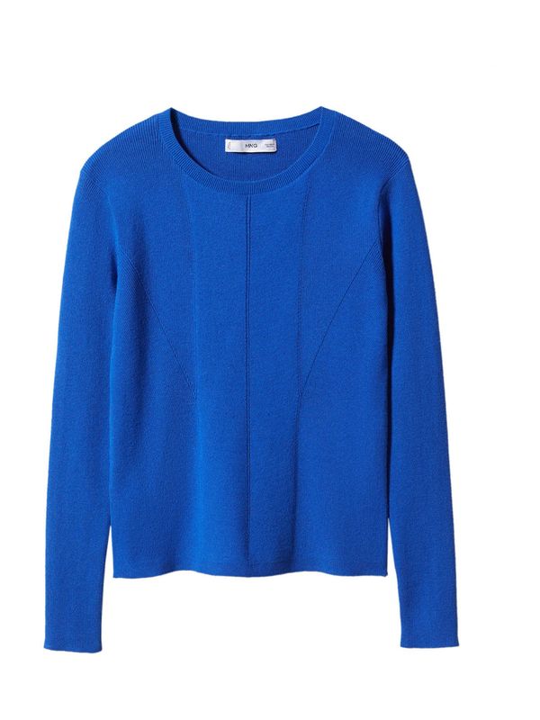 MANGO MANGO Пуловер 'KARS'  синьо