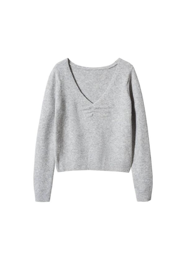 MANGO MANGO Пуловер 'kylie'  светлосиво