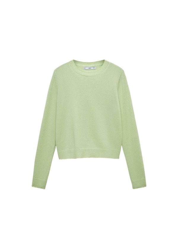 MANGO MANGO Пуловер 'Leviosa'  пастелно зелено