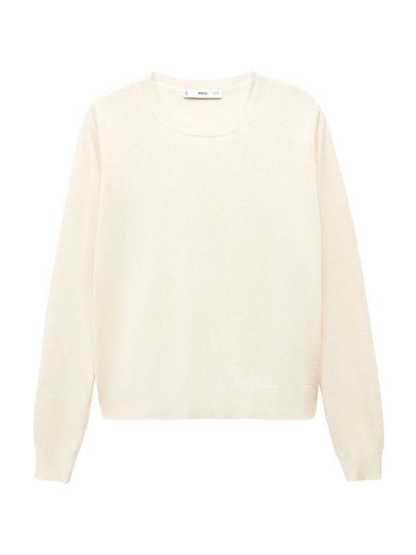 MANGO MANGO Пуловер 'LUKA'  светлобежово