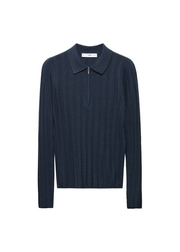 MANGO MANGO Пуловер 'Lukapol'  нейви синьо