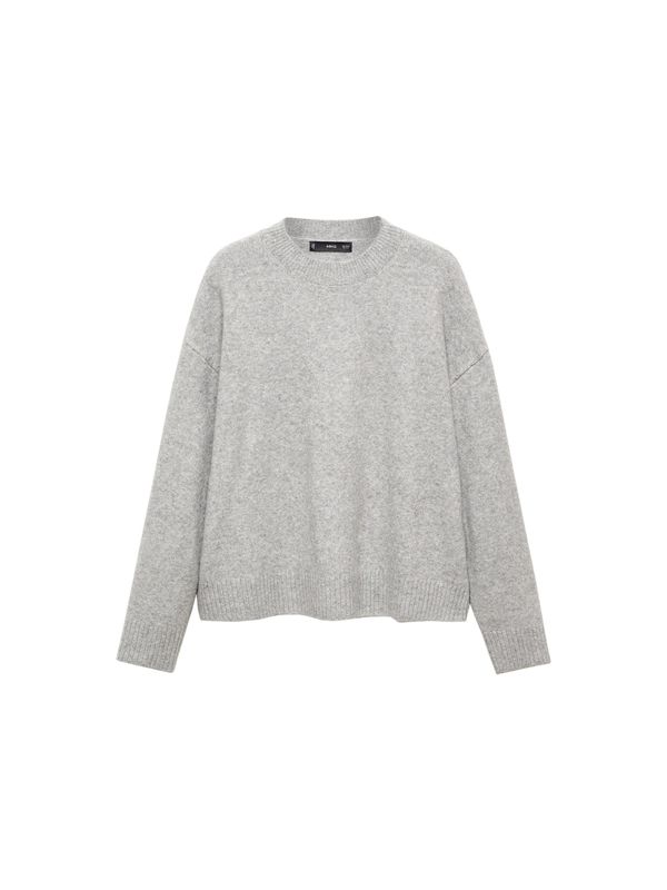 MANGO MANGO Пуловер 'MARINA'  сив меланж