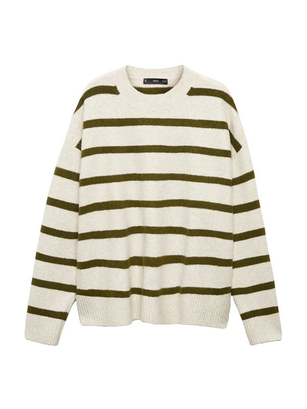 MANGO MANGO Пуловер 'MARINI'  бежово / каки