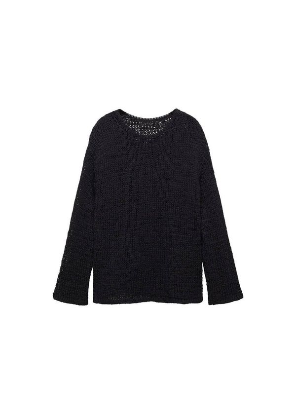 MANGO MANGO Пуловер 'Mauricio'  черно