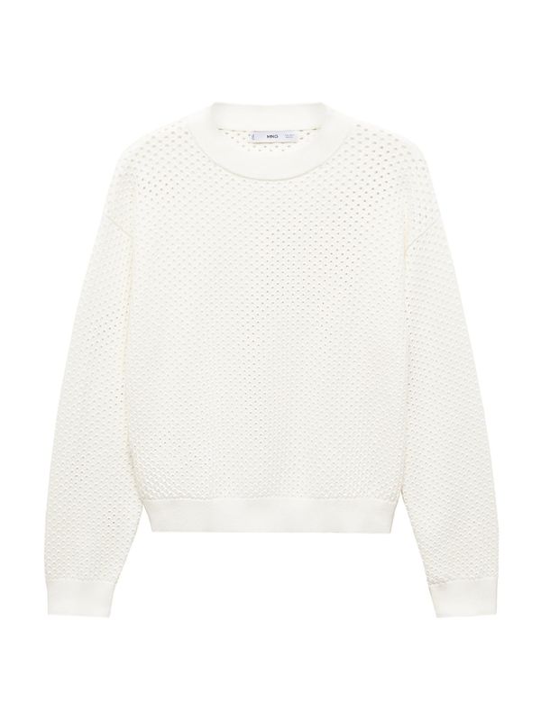 MANGO MANGO Пуловер 'PAOLA'  естествено бяло