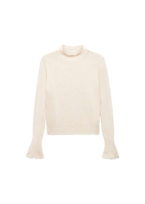 MANGO MANGO Пуловер 'Pepa'  телесен цвят