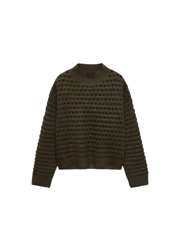 MANGO MANGO Пуловер 'Pescador'  маслина