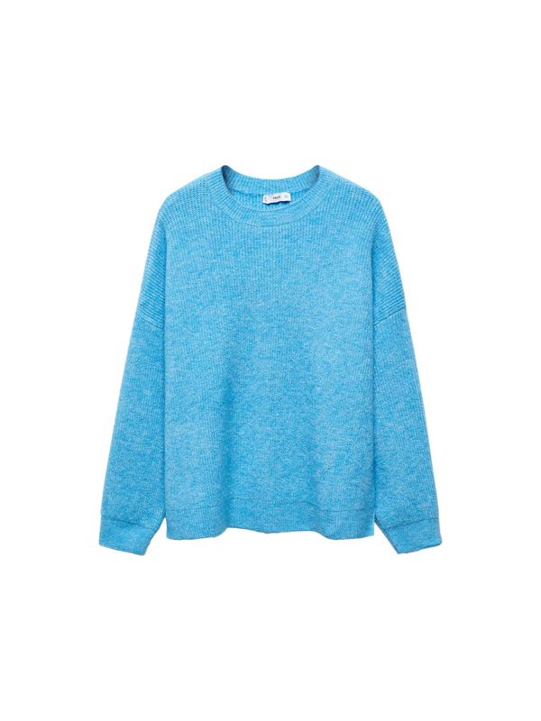 MANGO MANGO Пуловер 'RAVEN'  тюркоазен