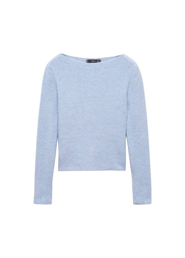 MANGO MANGO Пуловер 'Rosa'  светлосиньо