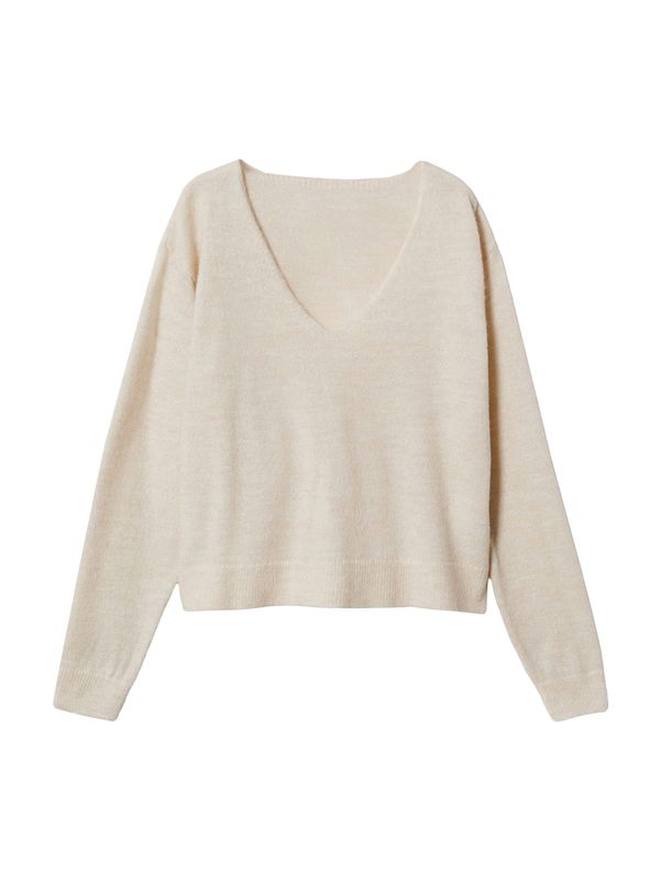 MANGO MANGO Пуловер 'SENSEIP'  кремаво