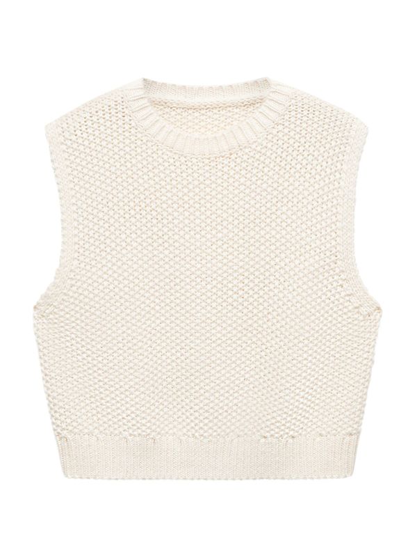 MANGO MANGO Пуловер 'SOMALIA'  светлобежово