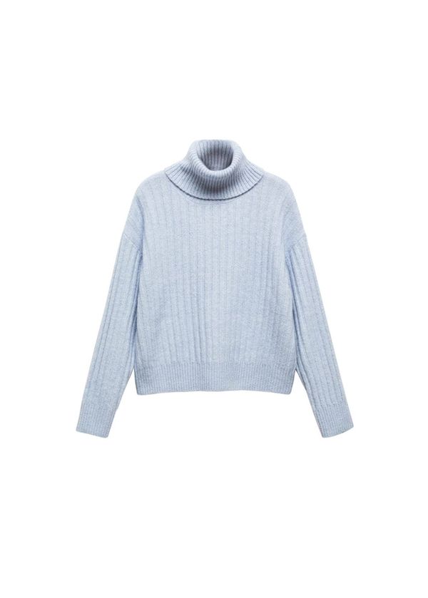 MANGO MANGO Пуловер 'Taldorin'  светлосиньо