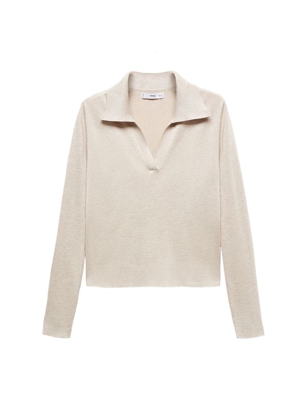 MANGO MANGO Пуловер 'VERTA'  бежово