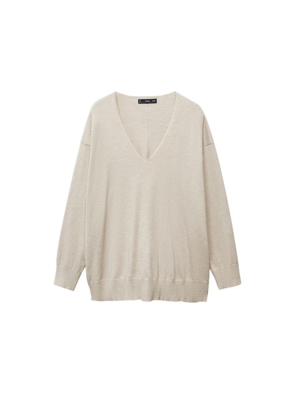 MANGO MANGO Пуловер 'VIEIRA'  бежово