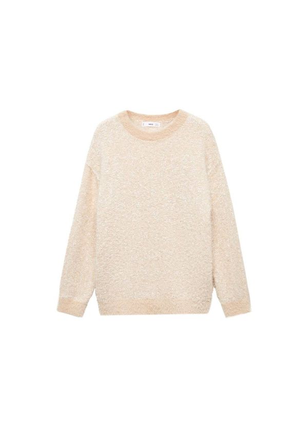 MANGO MANGO Пуловер 'Waternus'  светлобежово / пастелно розово