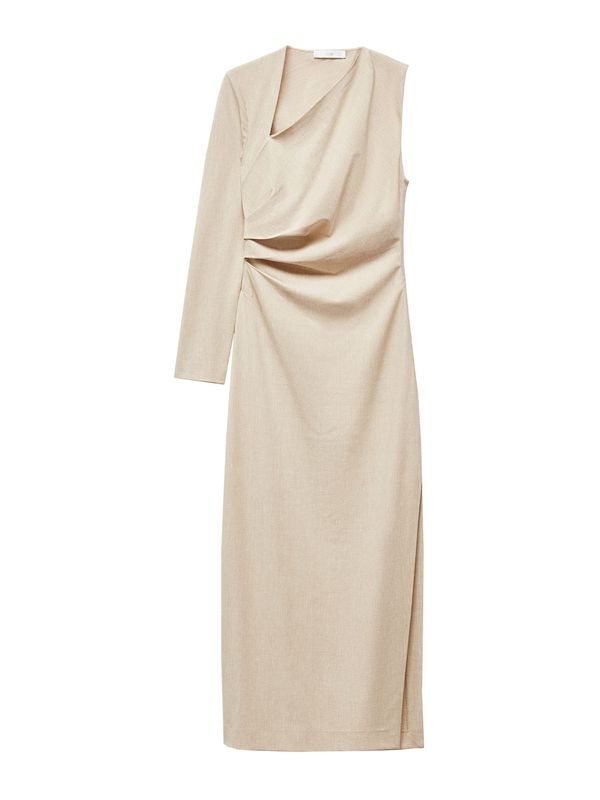 MANGO MANGO Рокля 'Ambra'  бежово