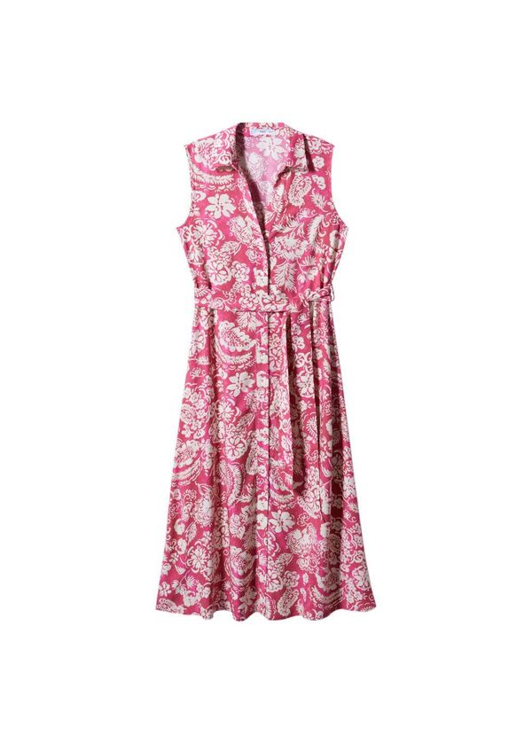 MANGO MANGO Рокля 'Apple2'  кремаво / розово / магента / бяло