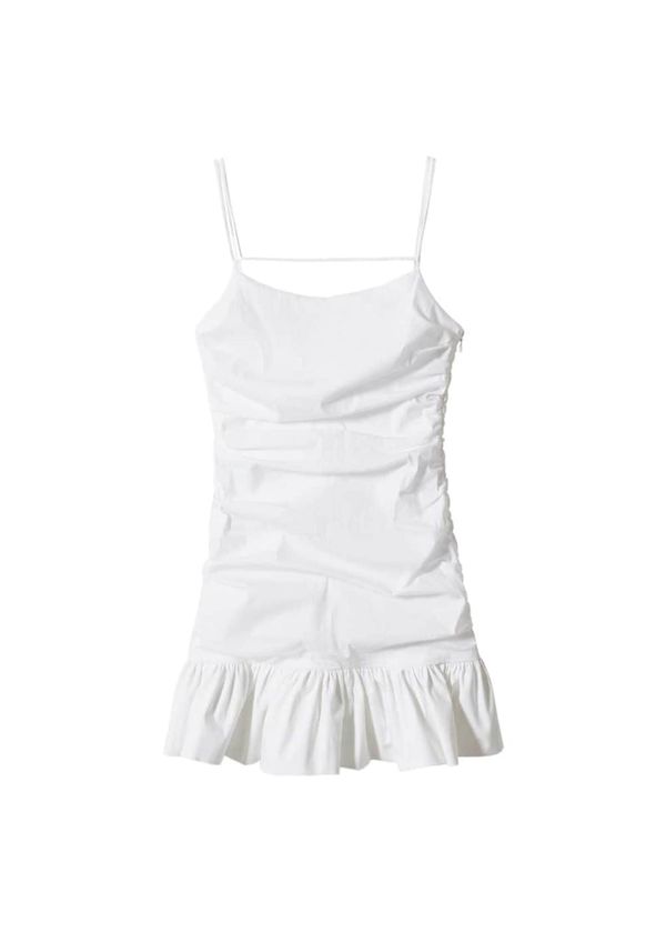 MANGO MANGO Рокля 'Darling'  бял меланж