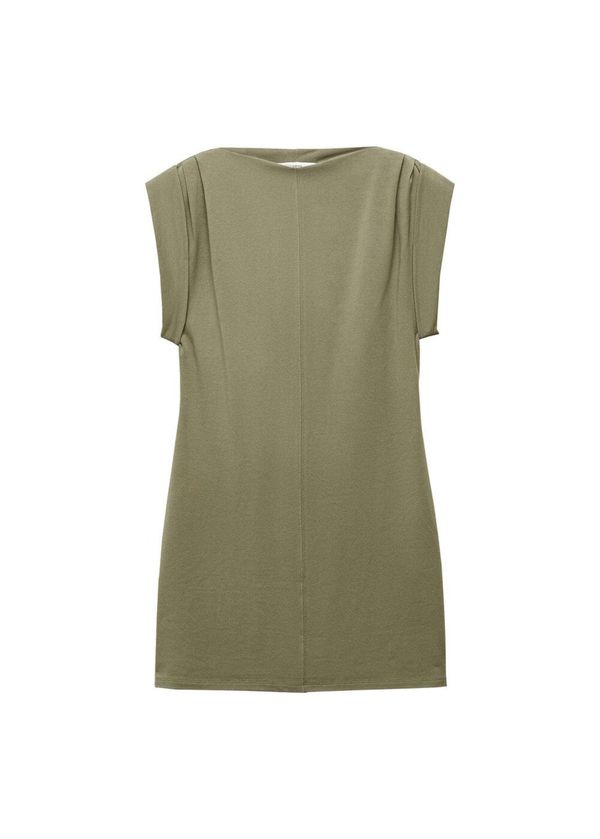 MANGO MANGO Рокля 'Dates'  каки