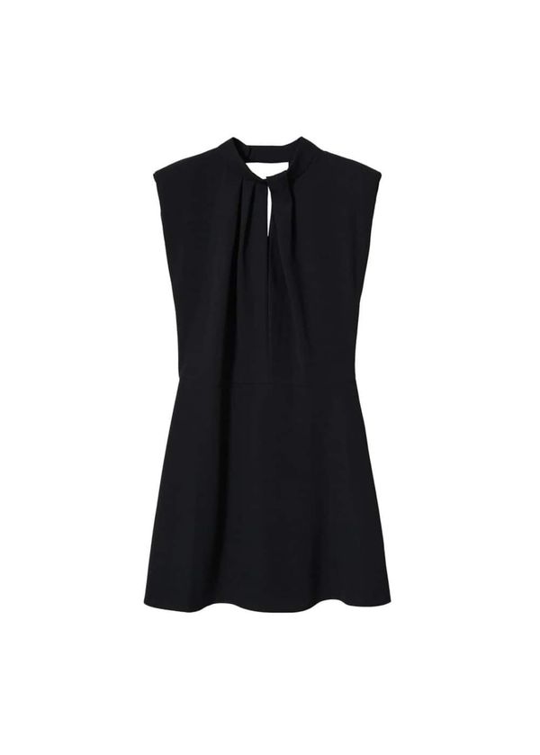 MANGO MANGO Рокля 'Delfina'  черно