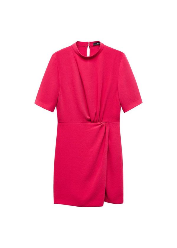 MANGO MANGO Рокля 'hannah'  неоново червено