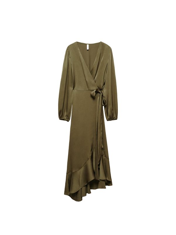 MANGO MANGO Рокля  каки