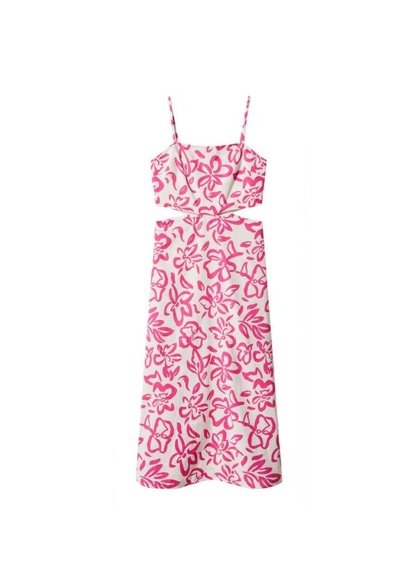 MANGO MANGO Рокля 'Olimpia'  фуксия / бяло