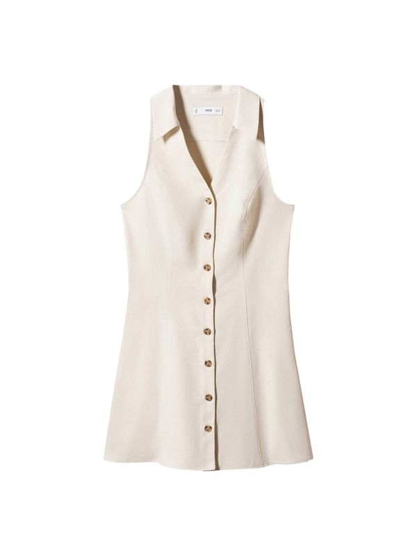 MANGO MANGO Рокля 'PAULA'  светлокафяво