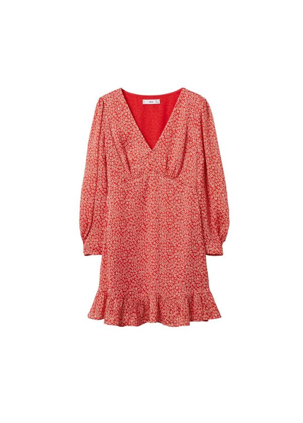 MANGO MANGO Рокля 'Portofin'  червено / бяло