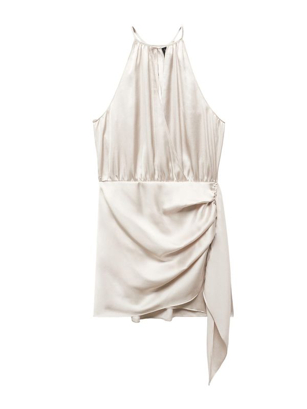 MANGO MANGO Рокля 'SANDRA'  екрю