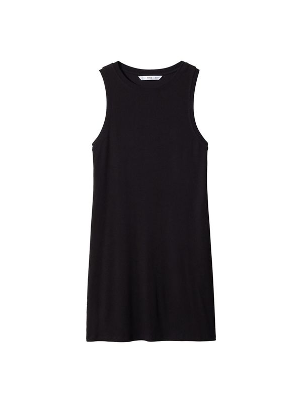 MANGO MANGO Рокля 'TUNDRA'  черно