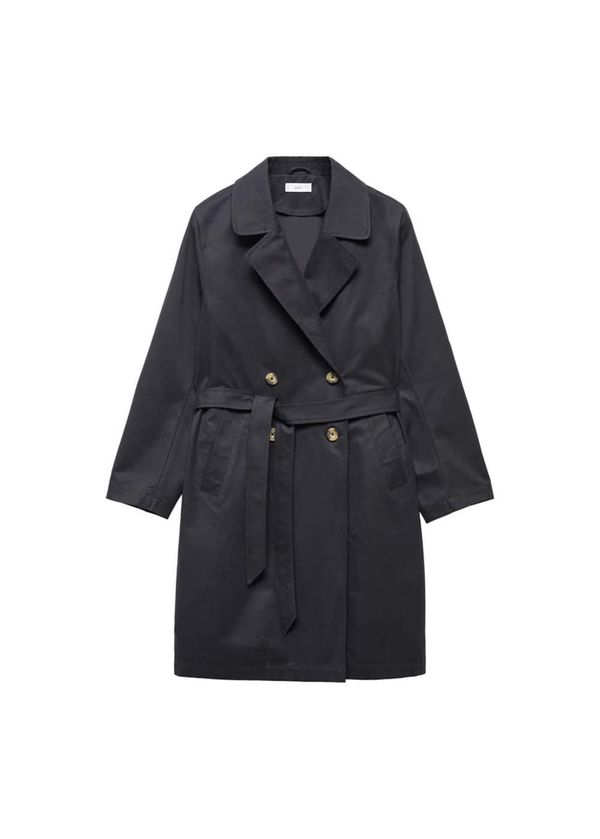 MANGO TEEN MANGO TEEN Палто 'Trenchy'  черно