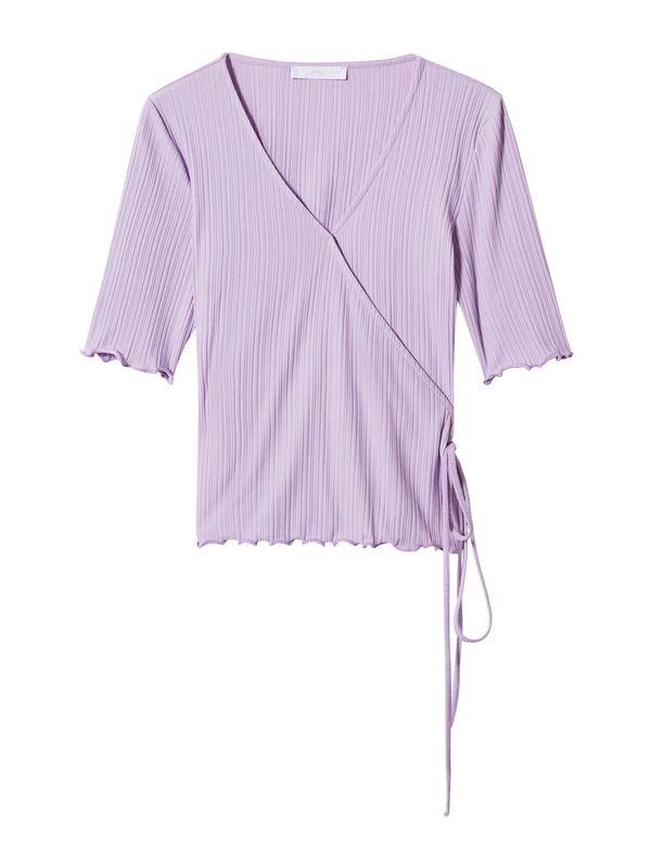 MANGO MANGO Тениска 'AILA'  светлолилаво