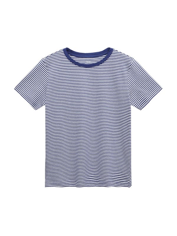 MANGO MANGO Тениска 'CHALACA'  синьо / бяло