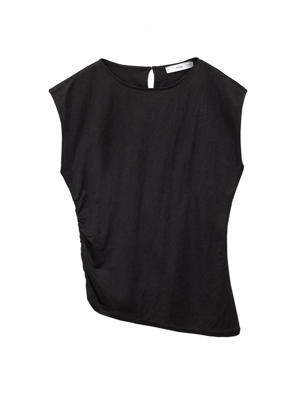 MANGO MANGO Тениска 'CINTITA'  черно