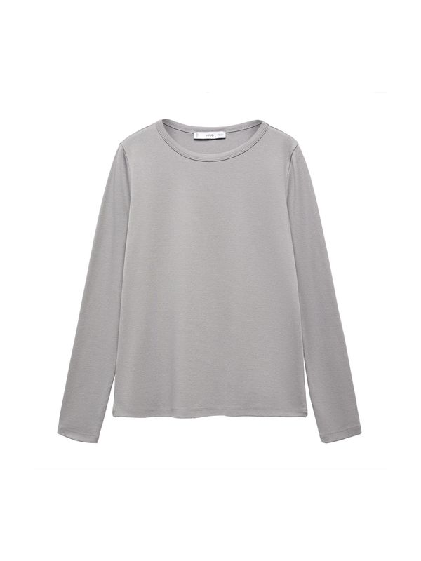 MANGO MANGO Тениска 'ETOILE'  сиво
