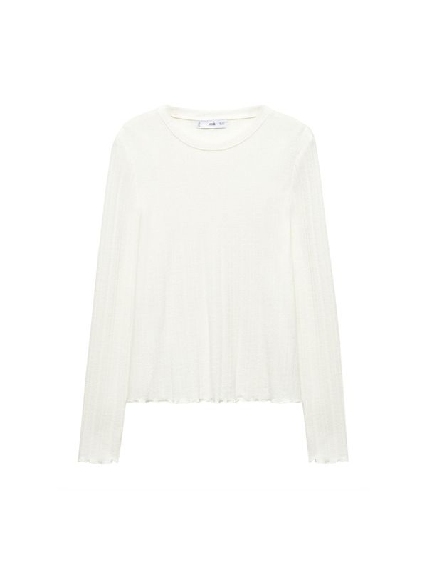 MANGO MANGO Тениска 'JASPER'  бяло