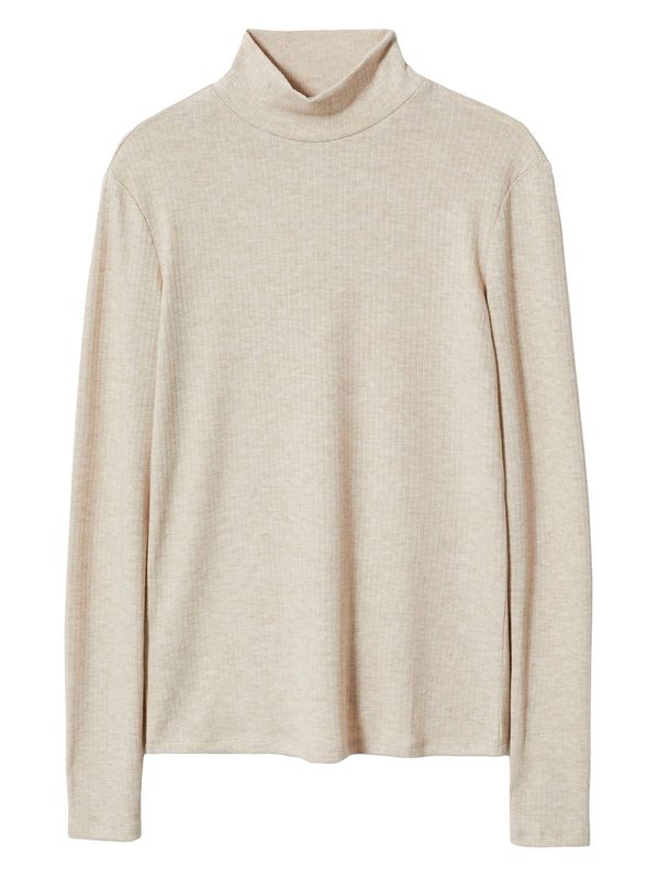 MANGO MANGO Тениска 'LILO'  бежово