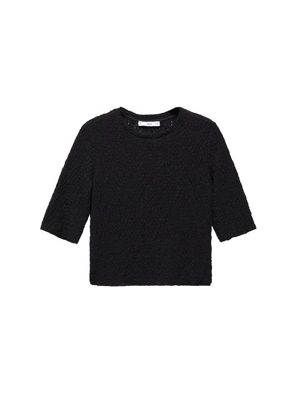 MANGO MANGO Тениска 'MAYA'  черно