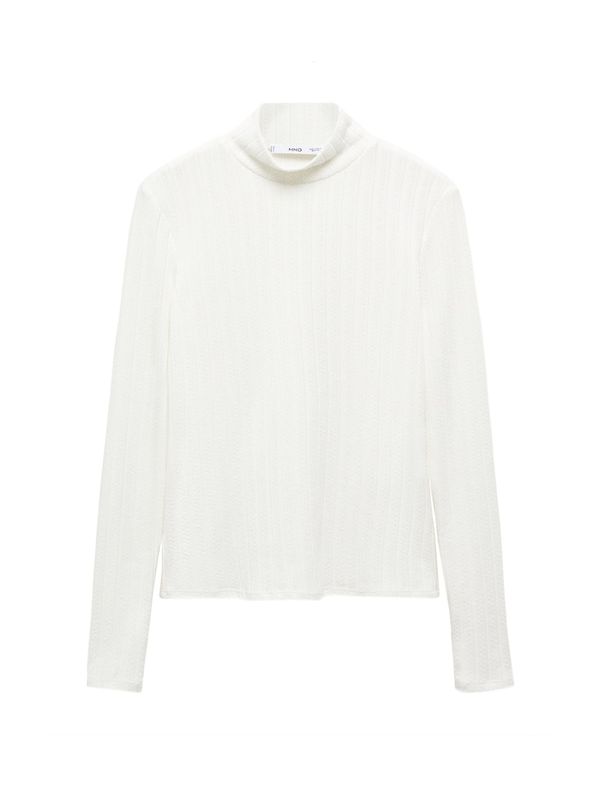 MANGO MANGO Тениска 'PERSEO'  бяло