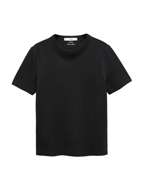 MANGO MANGO Тениска 'RITA'  черно