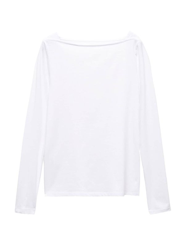 MANGO MANGO Тениска 'SACO'  бяло