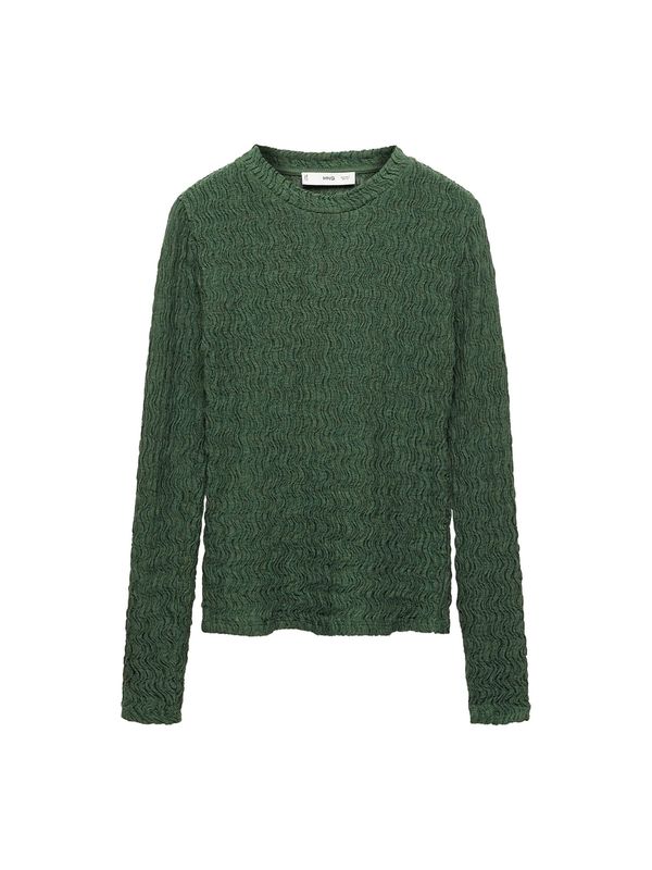 MANGO MANGO Тениска 'SERENA'  зелено